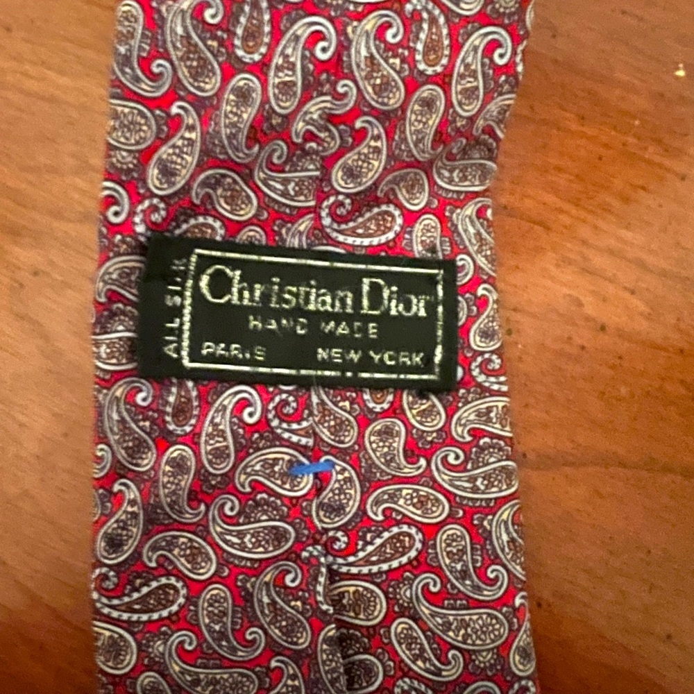 Christian Dior Silk Tie